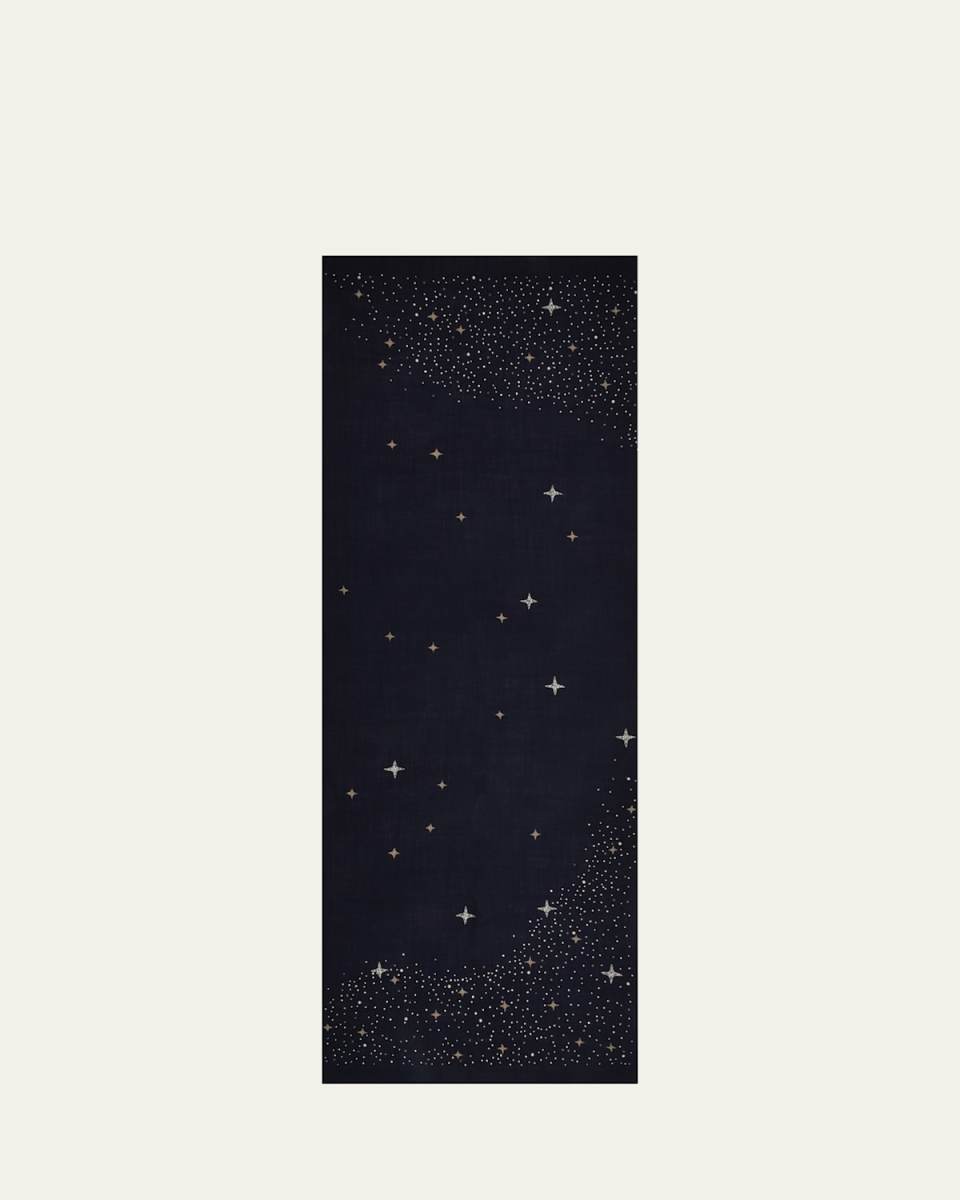 Glam Gala Merino Wool Blend Scarf
